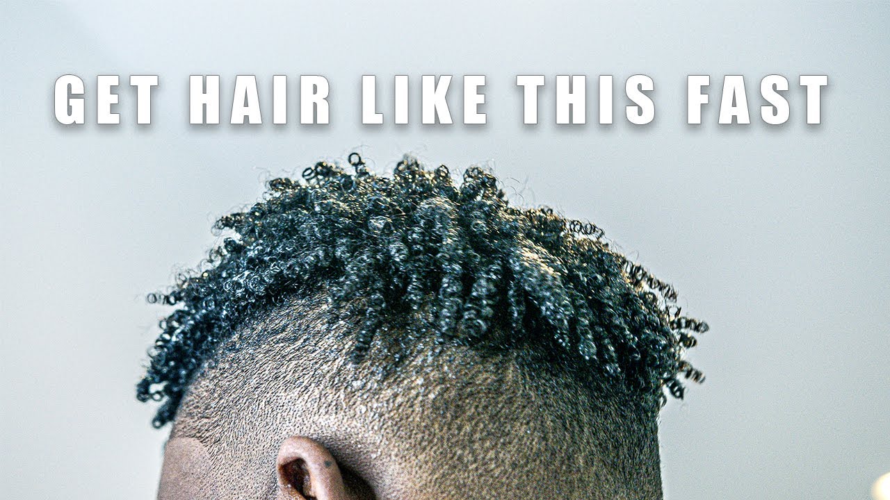 QUICK CURLY HAIR ROUTINE FOR BLACK MEN IN 2024