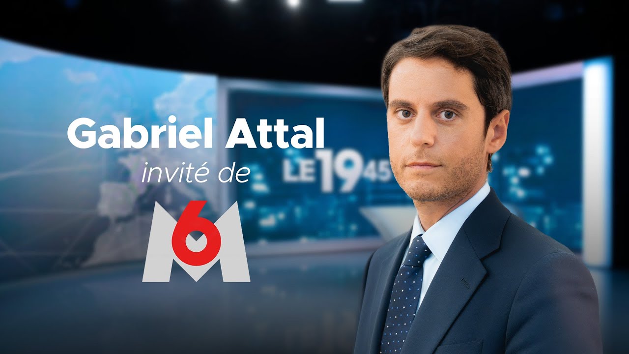 GABRIEL ATTAL SUR M6｜INTERDICTION DES RÉSEAUX SOCIAUX AUX MOINS DE 15 ANS