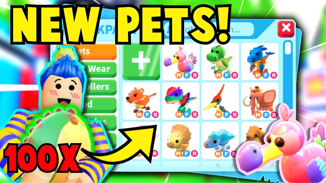 Hatching *100 FOSSIL EGGS* To Get EVERY NEON *DINO DREAM PET* CHALLENGE (EXPENSIVE) Adopt Me Roblox