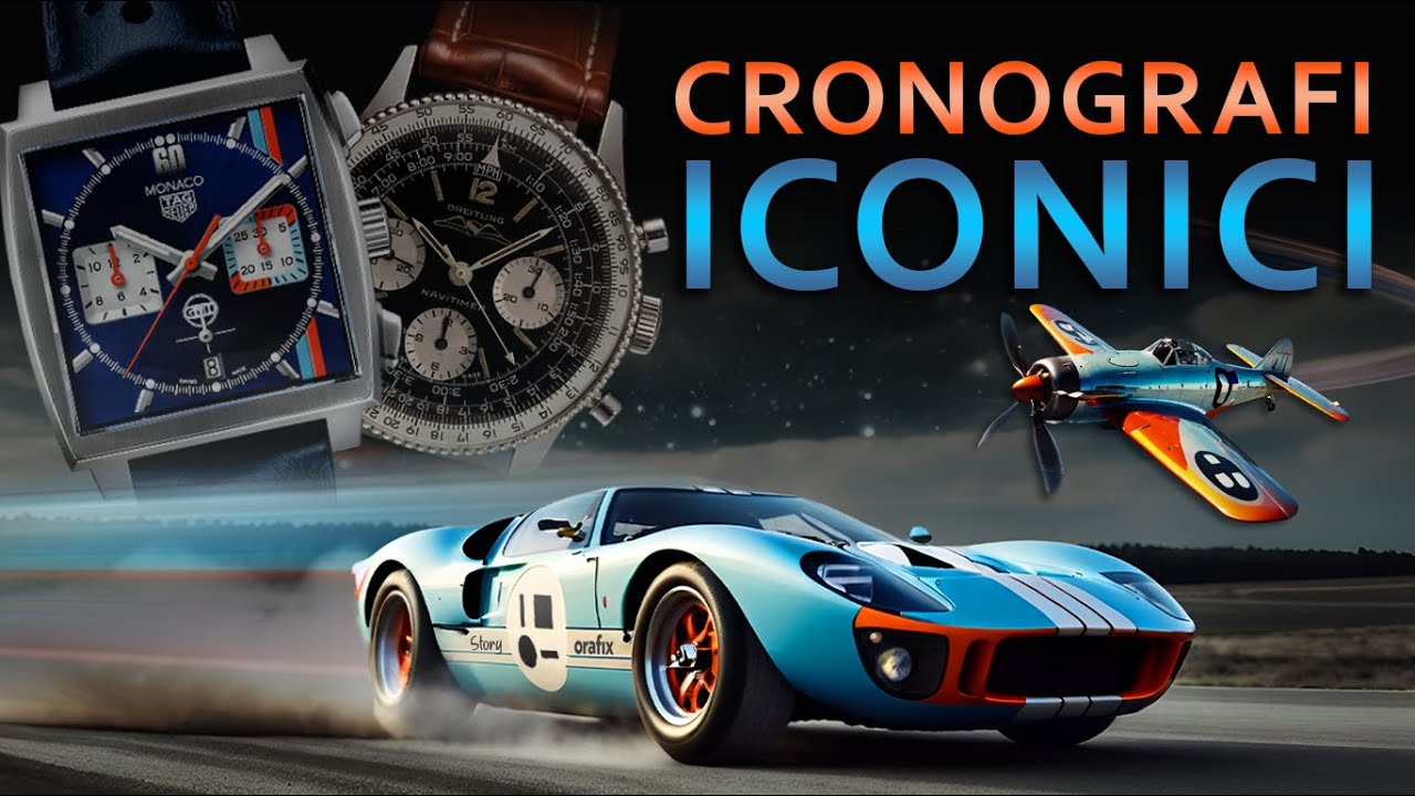 CRONOGRAFI ICONICI - Cinque modelli da conoscere