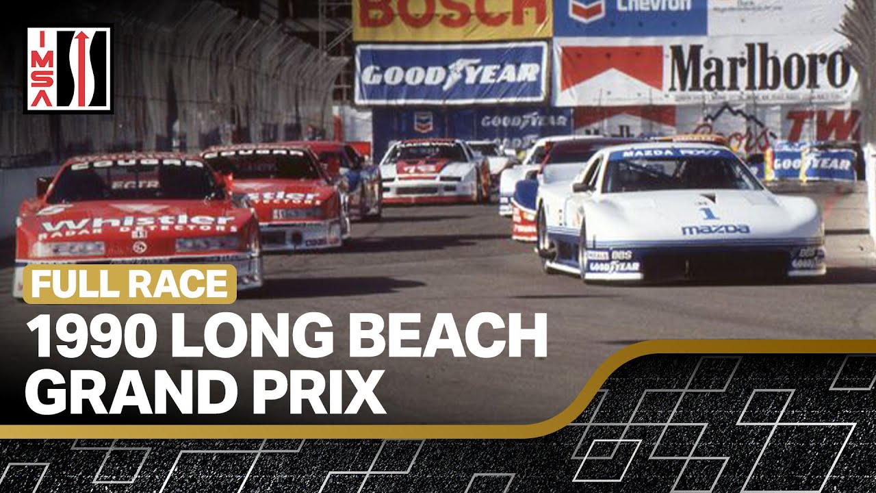1990 IMSA Long Beach Grand Prix | Full Race | GTO and GTU Class