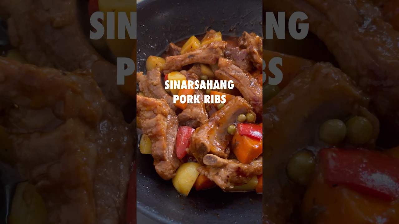 SINARSAHANG PORK RIBS #cookwithme #lutongpinoy #pinoyfood #pinoyulam #pinoyrecipe #lutongbahay