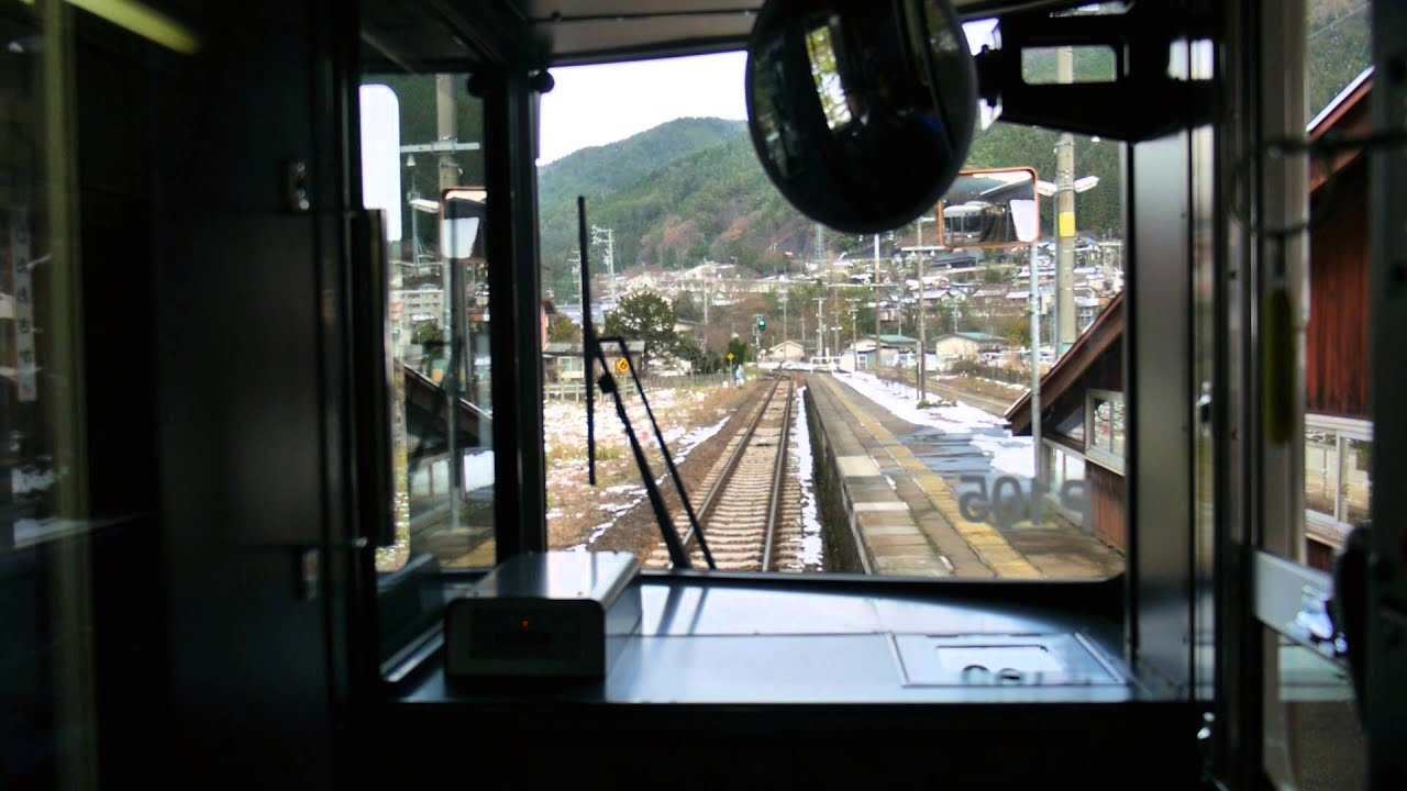【前面展望】キハ25形・普通_美濃太田～高山～猪谷【高山本線】