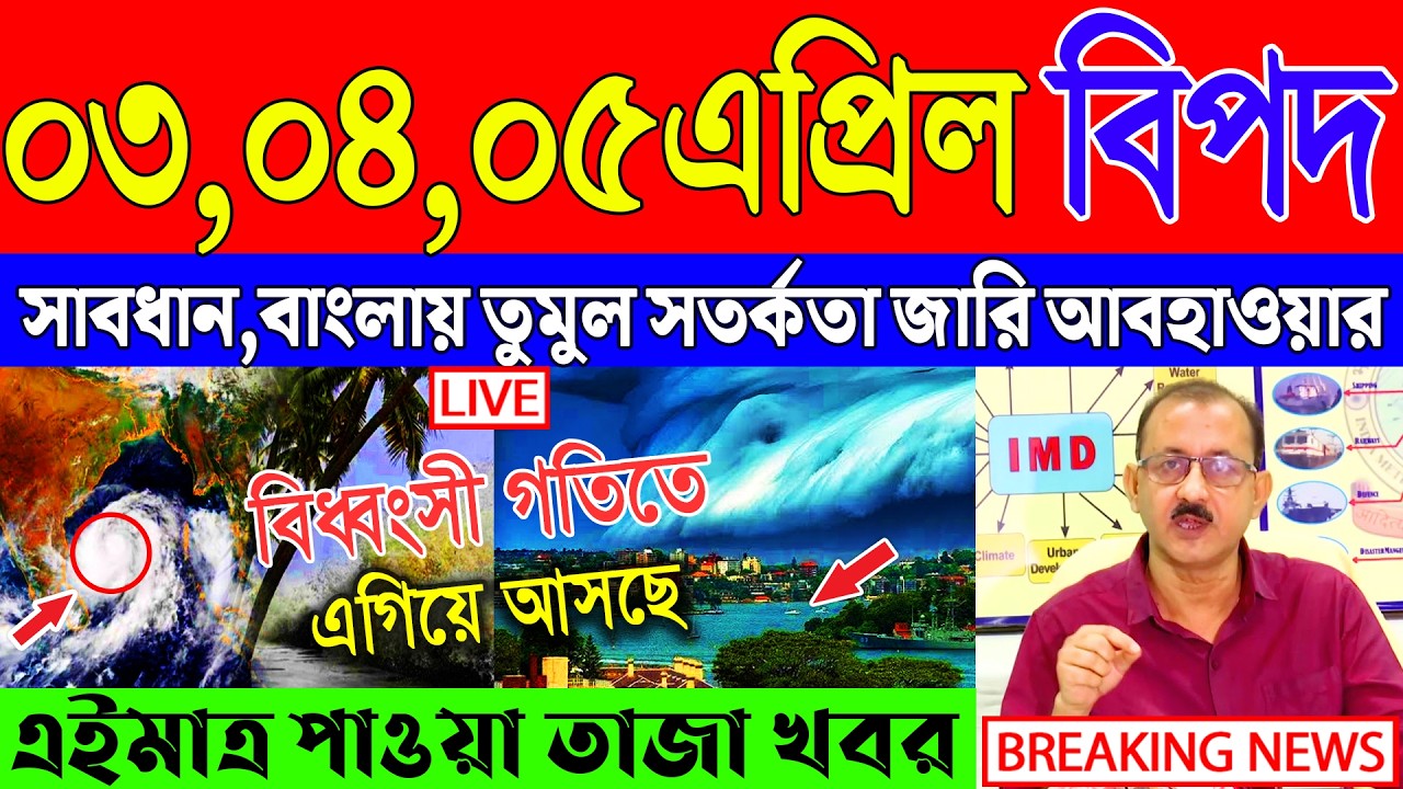 Ajker Abohar Khabar | Weather Report Today | Weather Update Today West Bengal | Kolkata Weather