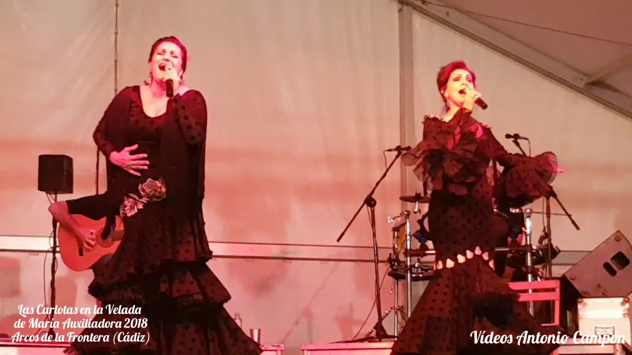 Las Carlotas en la Velada de María Auxiliadora 2018. Arcos de la Frontera (Cádiz)