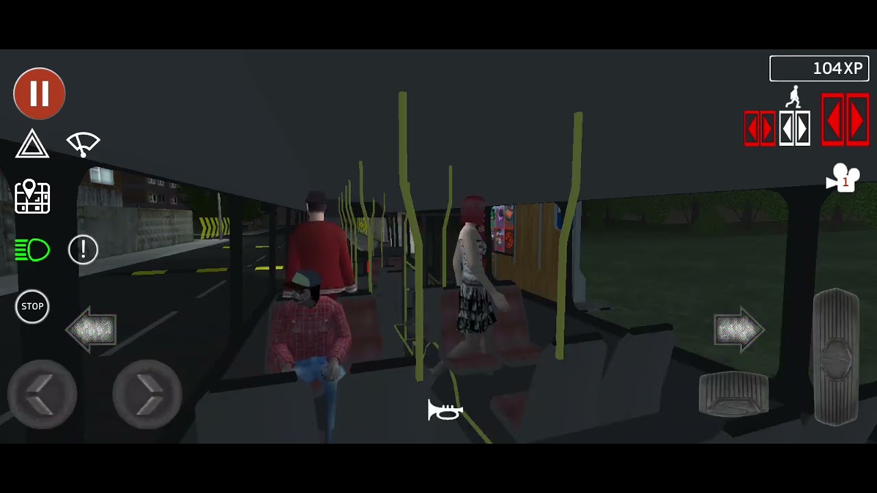 Llevado los pasajeros con el colectivo nuevo en pubilc transporte simulator 🇦🇷🚌🚐