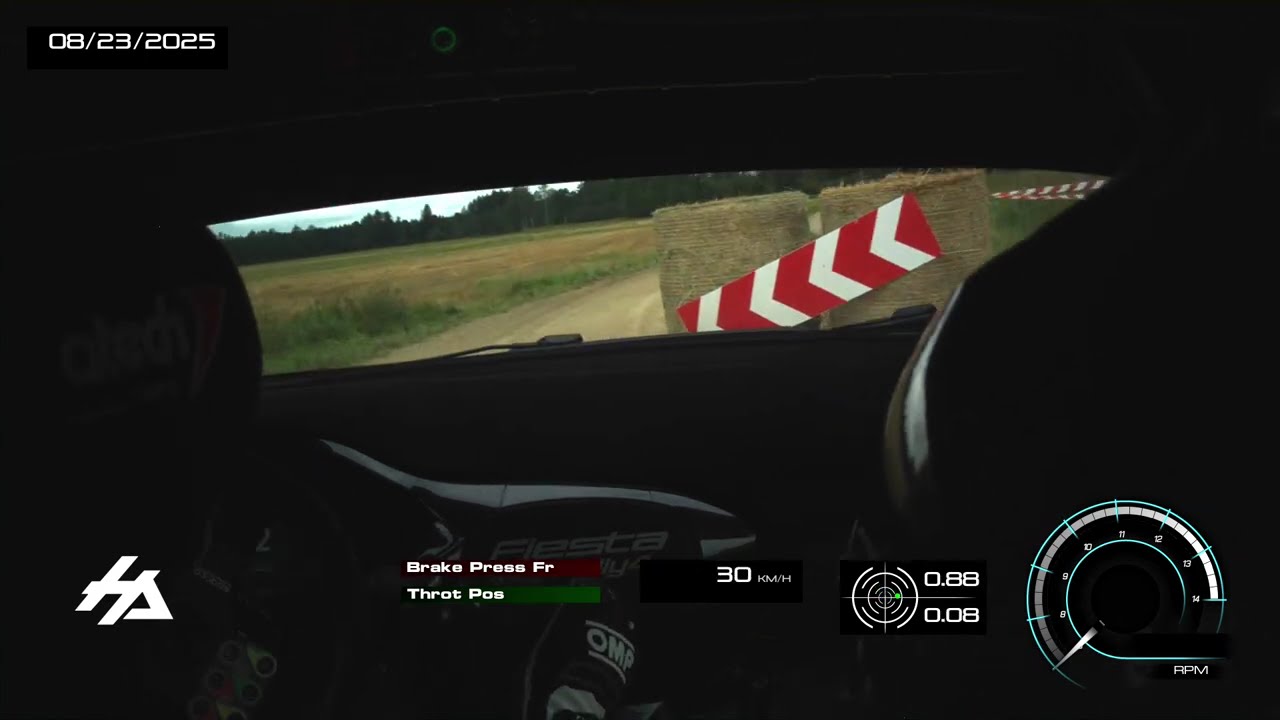 Humus Paide Ralli 2025 | SS7 Onboard