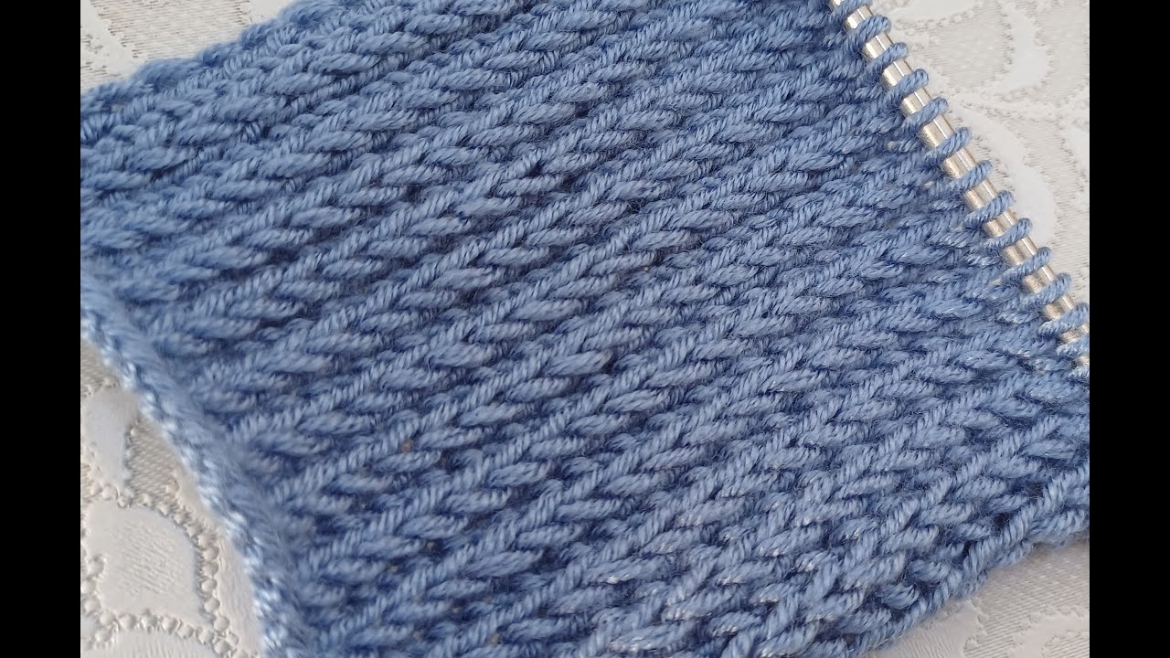 İNANAMAYACAKSINIZ! Sadece Düz Örgü Modeli ❤  LASTİK Havasında ✅  Plain Knitting Pattern
