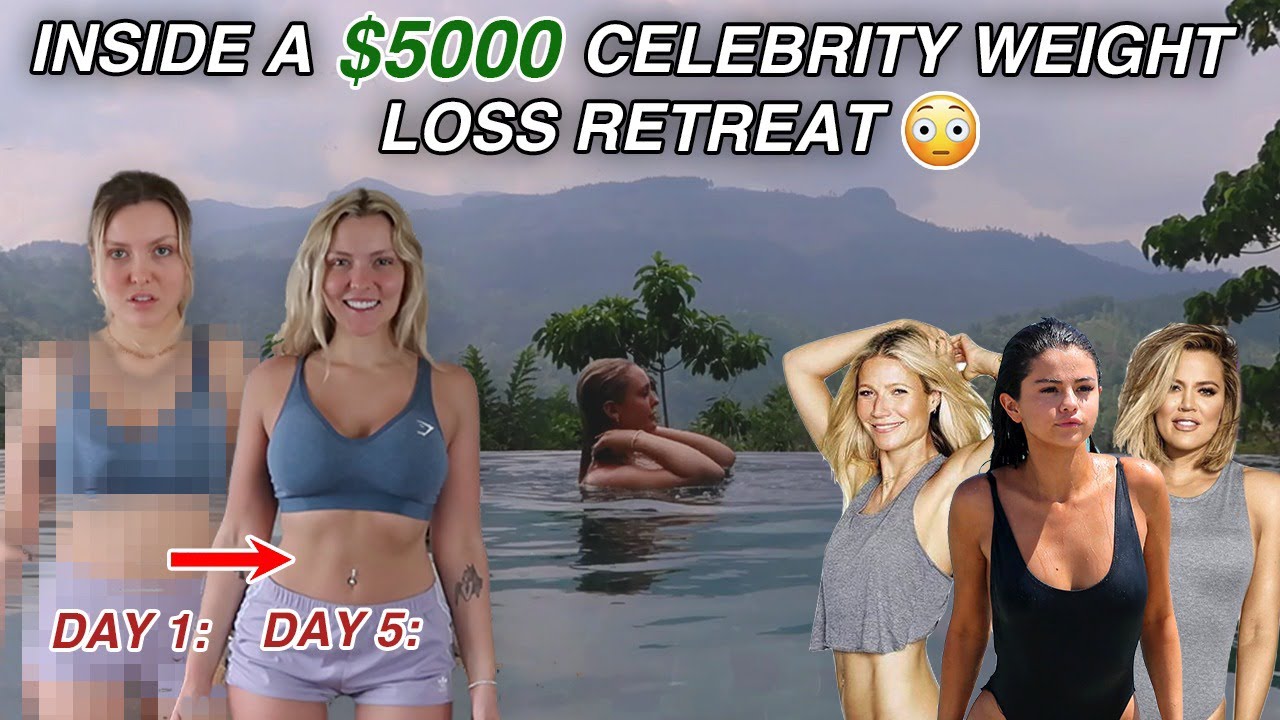 I Flew To A Celebrity Weight Loss Retreat and Lost __KG *INSANE RESULTS*
