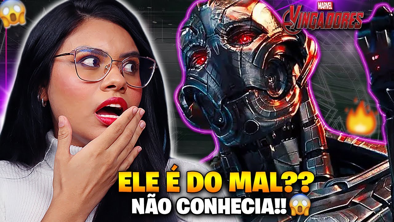 PRIMEIRA VEZ VENDO OS VINGADORES!! 😱 ULTRON -  2 EM 1 A Vida Sempre Decide & Paz Para o Nosso Tempo