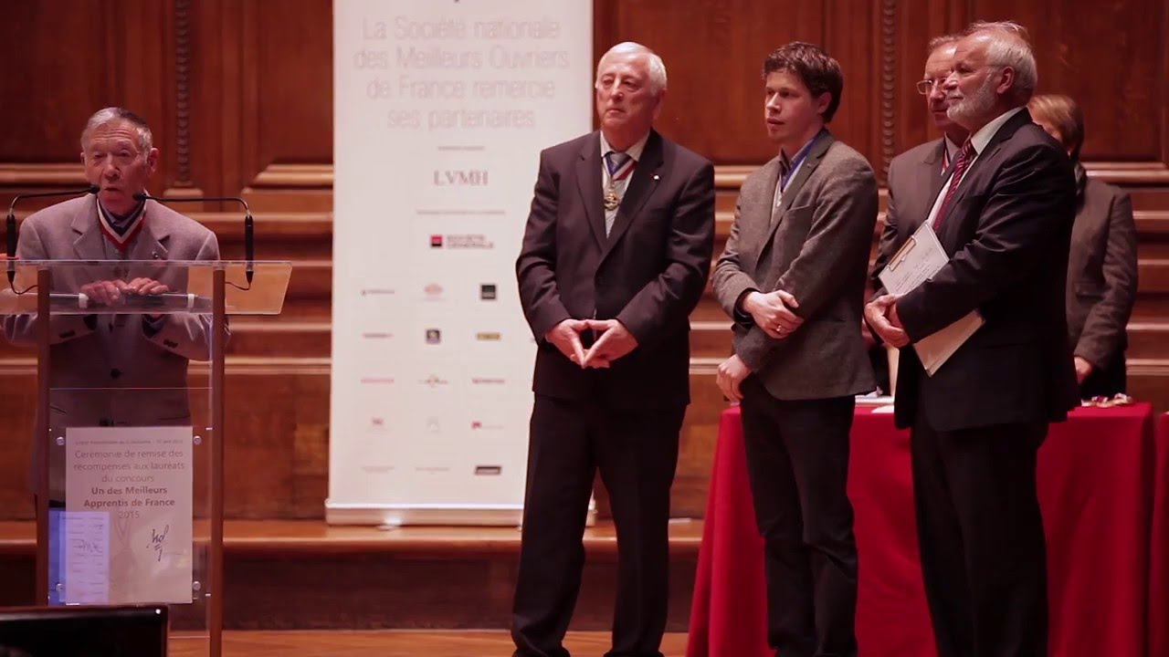 Cérémonie de remise des médailles du concours MAF 2015
