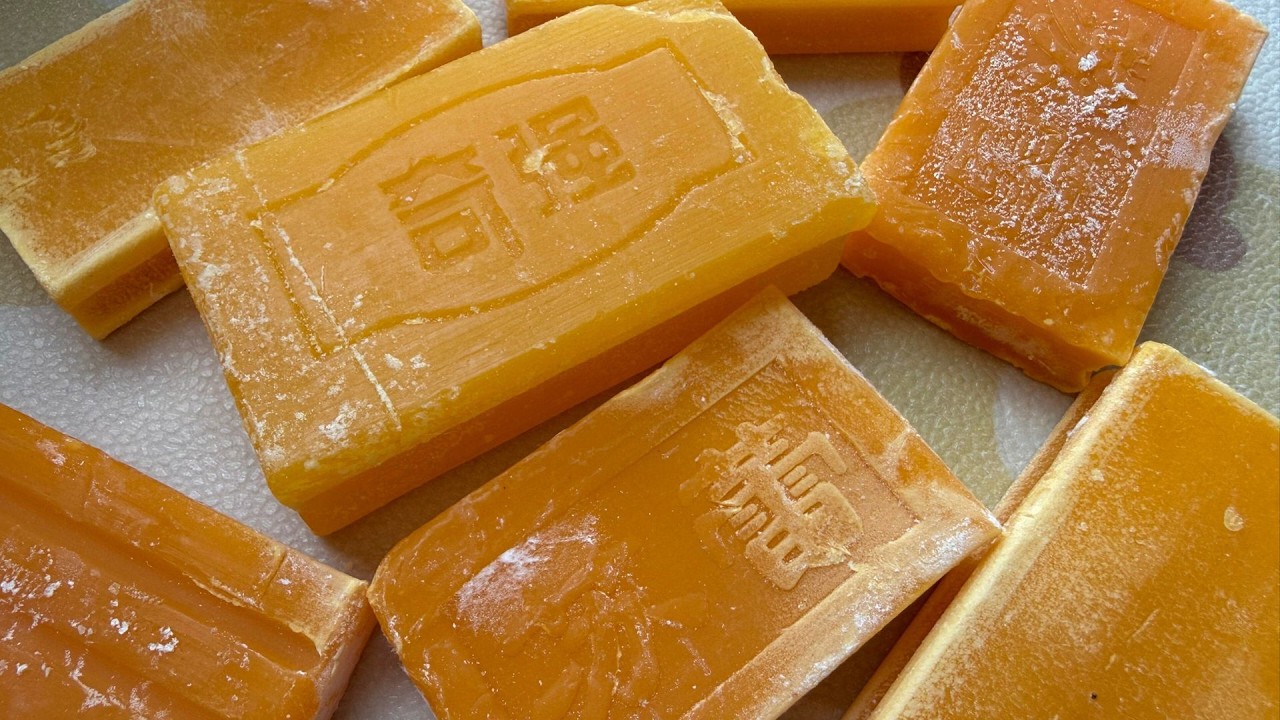 ASMR cutting dry soap/oddly carving soap/satisfying relaxing crunchy sounds/Crushing soap ASMR #4613