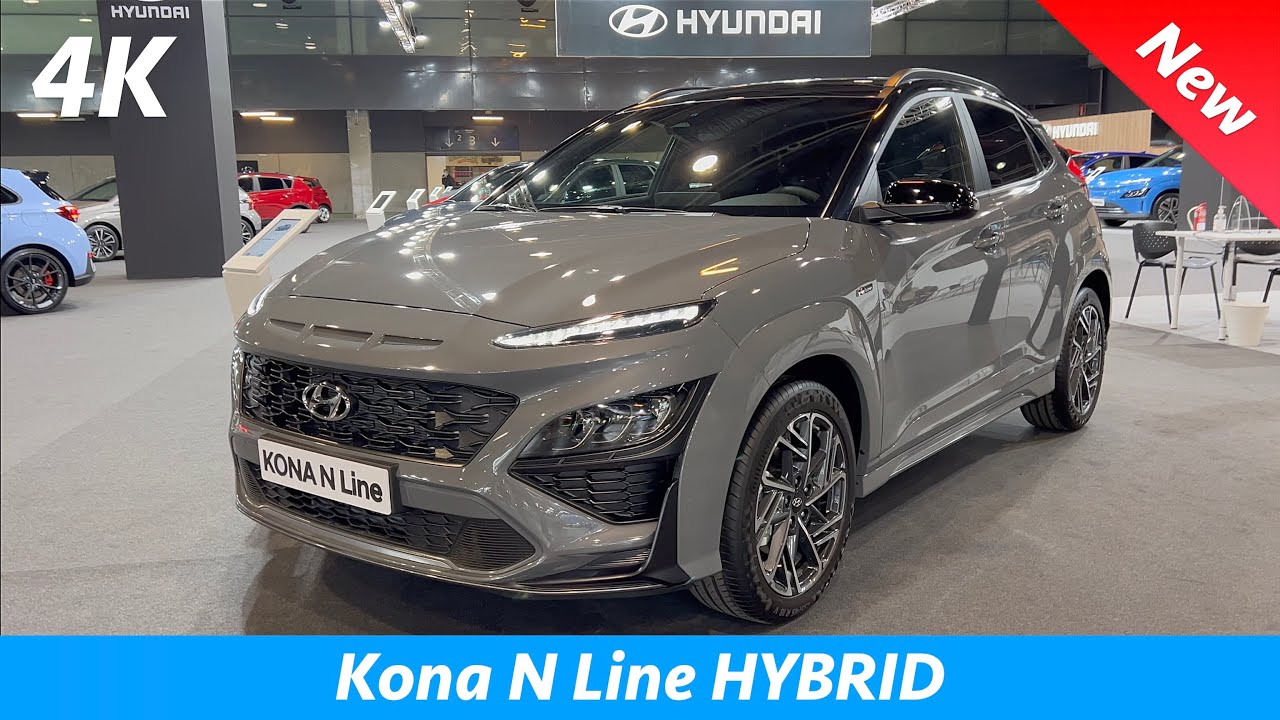 Hyundai Kona N Line 2022 - ПЕРВЫЙ взгляд и ПОЛНЫЙ обзор в 4K | Экстерьер - Интерьер, ЦЕНА