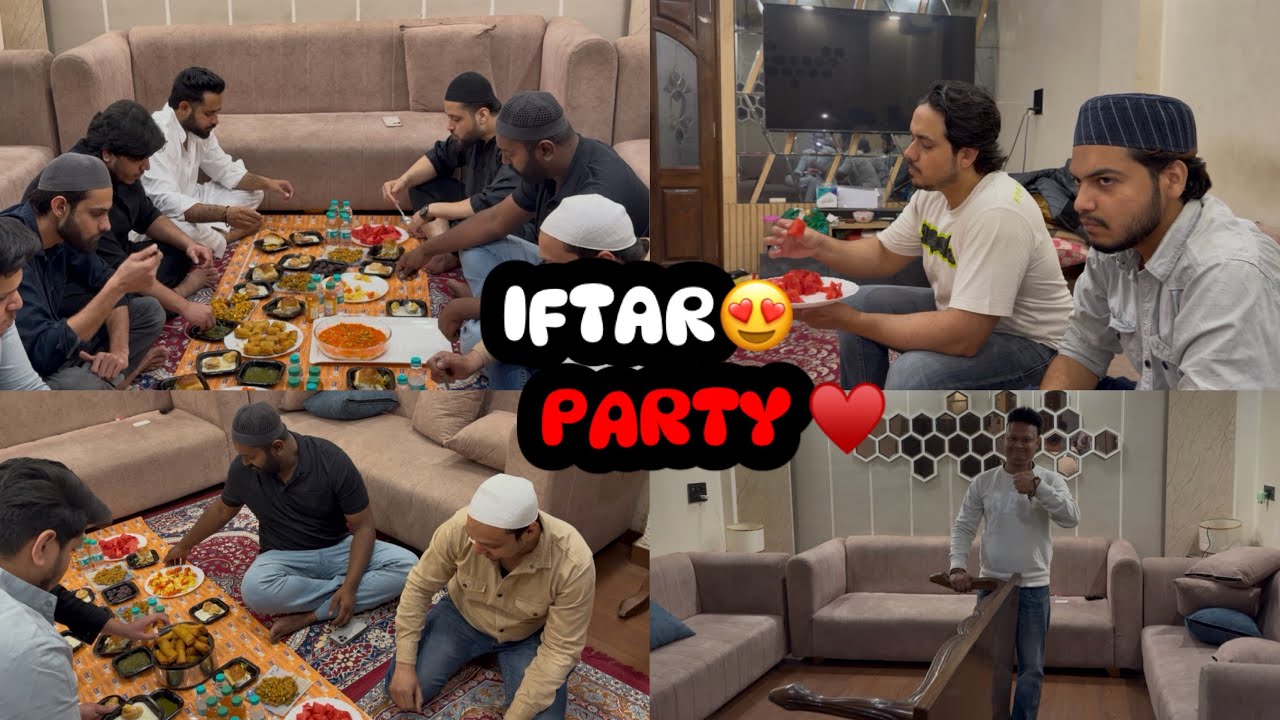 IFTAR PARTY ♥️ | ZUBAIR WORLD | #trending #funny #viral #comedyvideos #fun #friends #iftarparty 