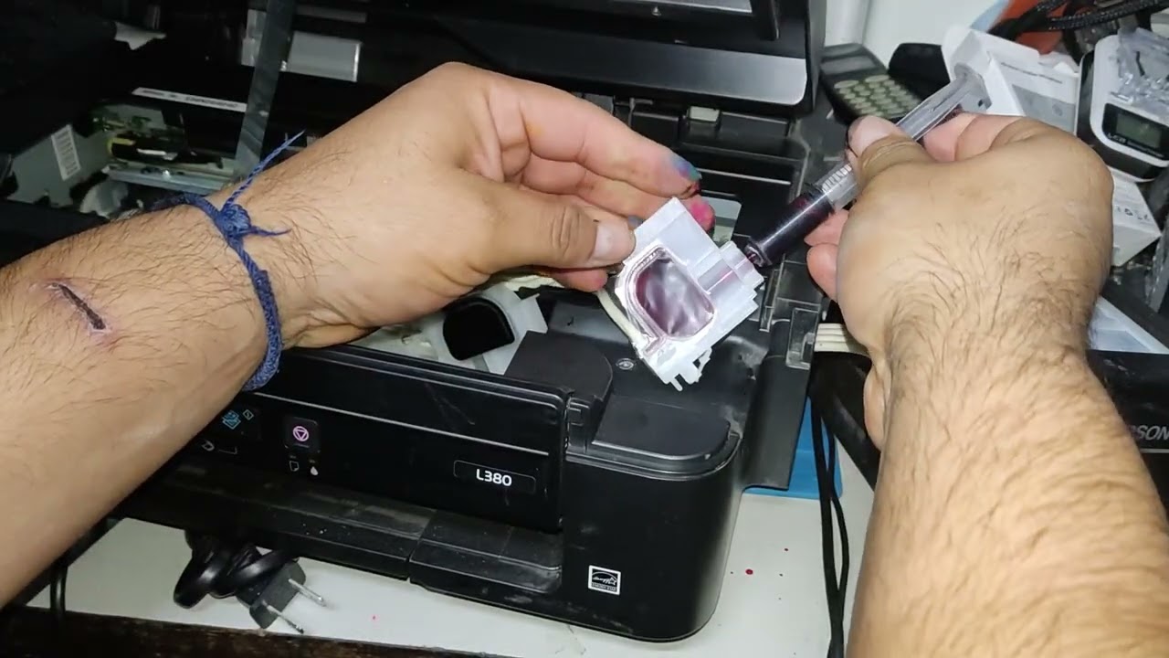 Cómo Purgar la Impresora Epson L380: Tutorial Detallado #epson 