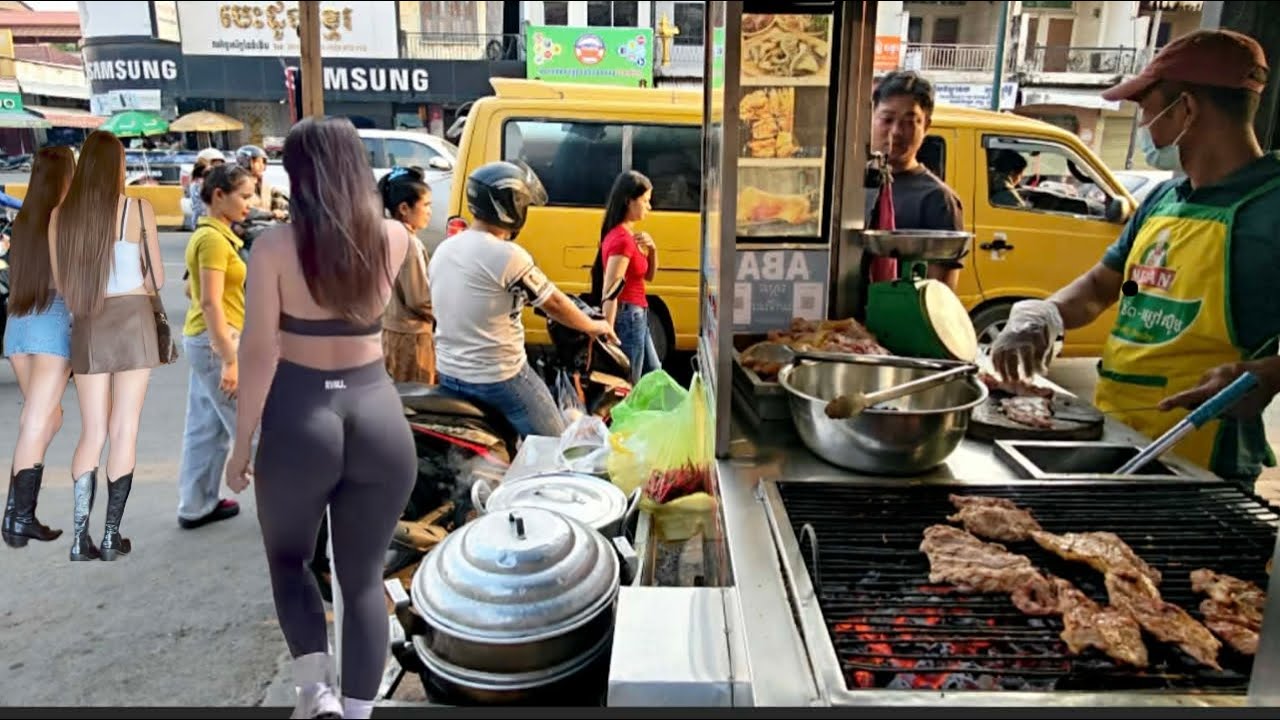 Popular Roasted Beef Street Food You Must Try!!