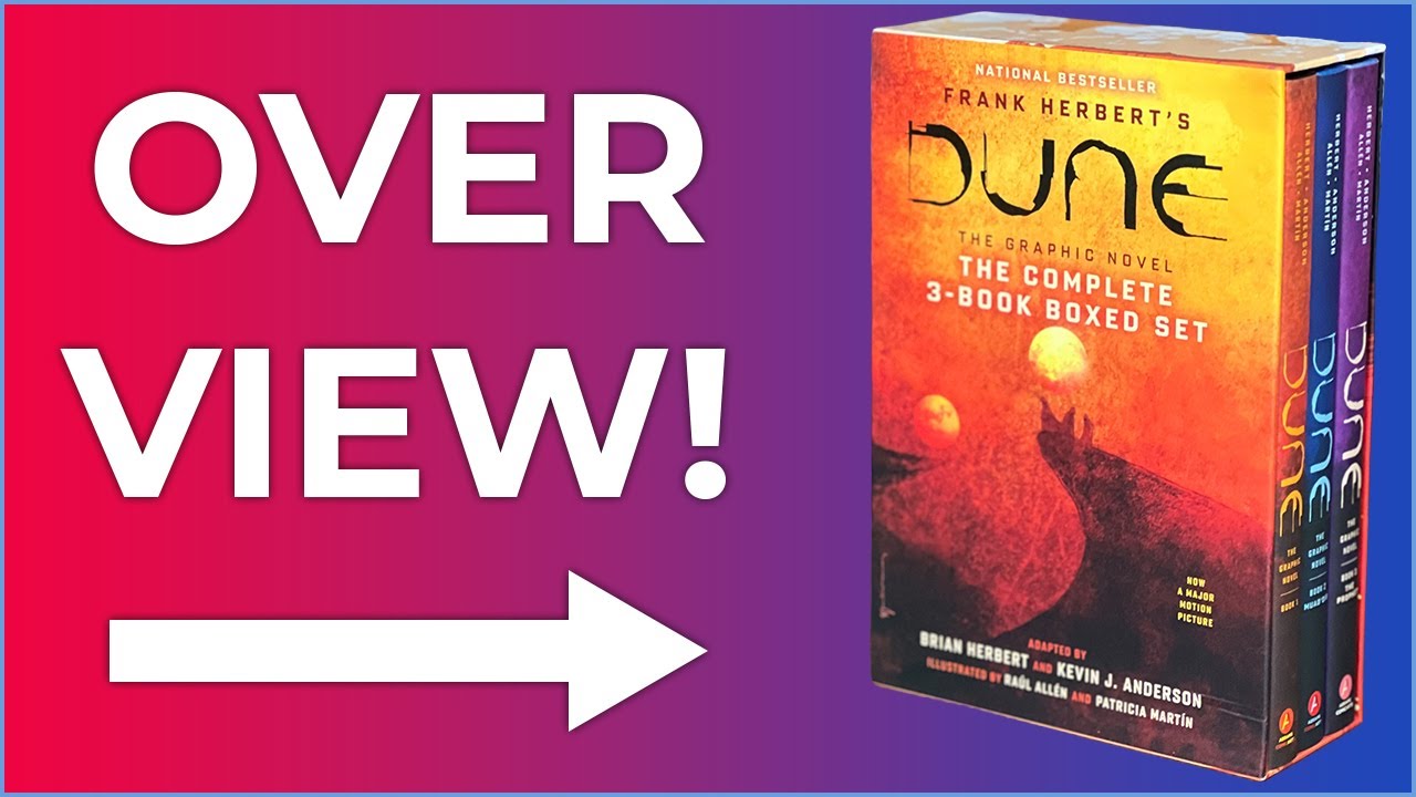 Дюна: Графический роман: Полный комплект из 3 книг (в твердом переплете)