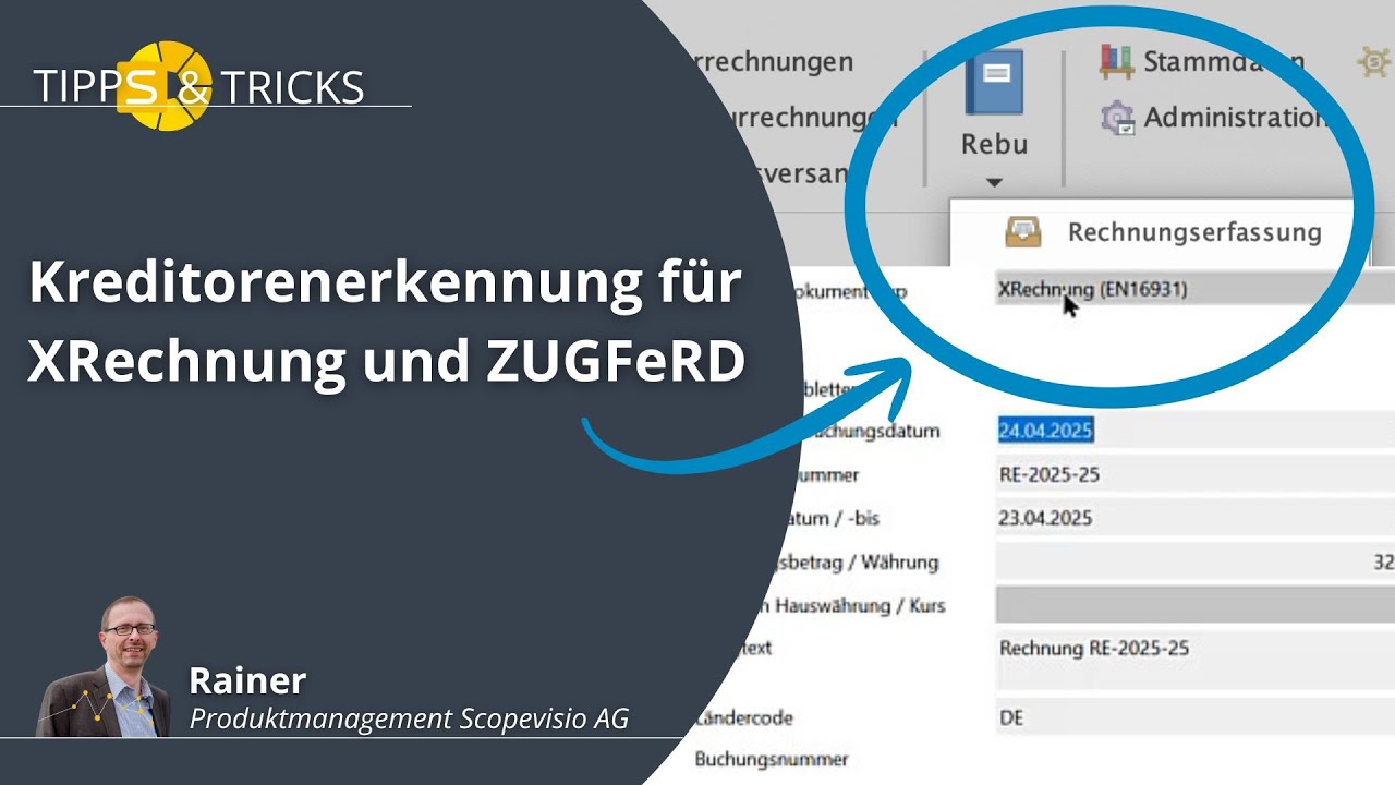 Tipps & Tricks - XRechnung & ZUGFeRD smart verarbeiten