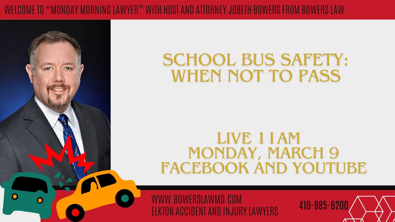 School Bus Safety While Driving. When Not to Pass