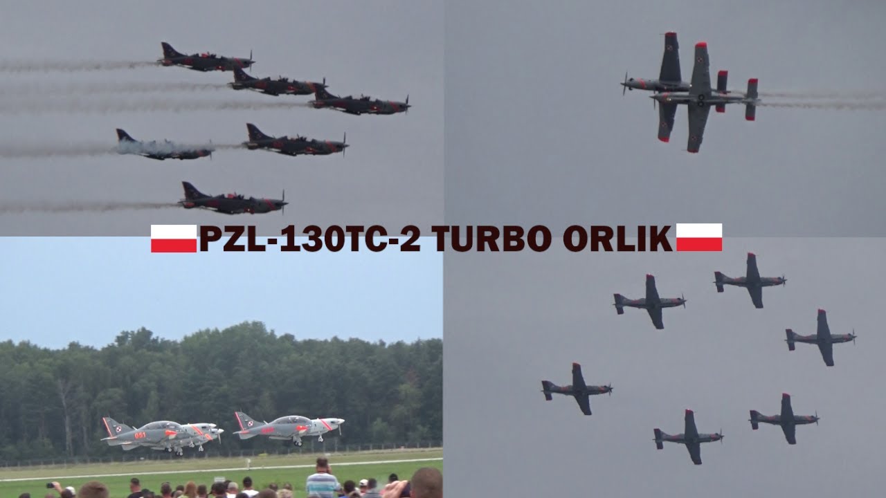 PZL-Okęcie/PZL-130TC-2 Turbo Orlik Polish Air Force - Air Show Radom 26.08.2023r.