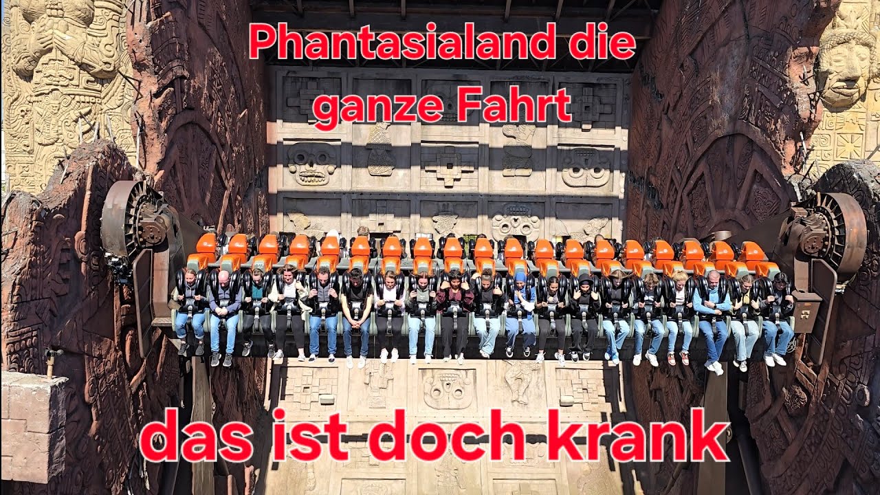 TALOCAN im Phantasialand – komplette Fahrt in top Qualität - Das Ding ist krank 🤣