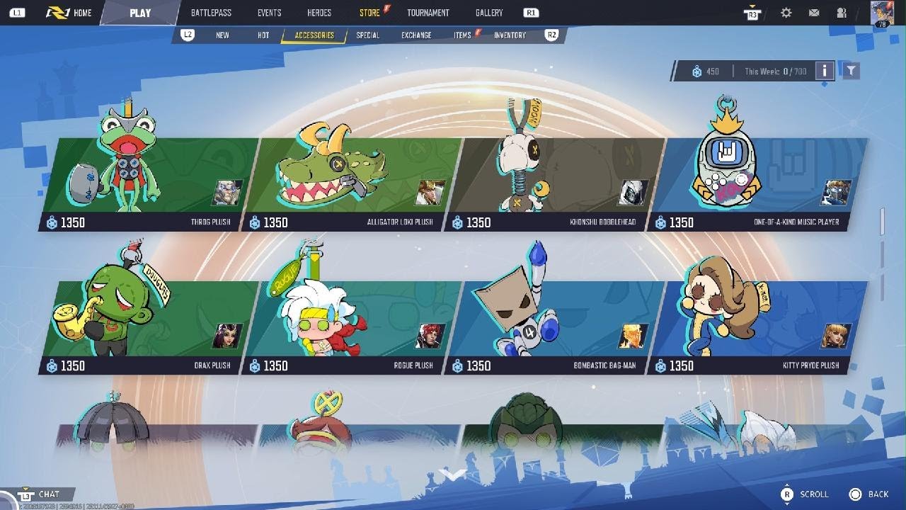 Marvel Rivals New Season 5 Accessories Preview