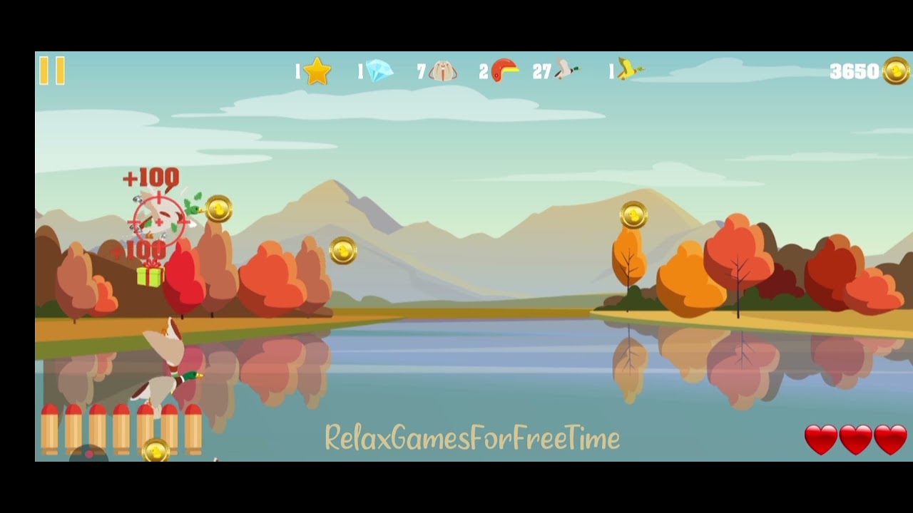 Duck Hunter - Funny Game - Mission Level 1 gameplay action arcade shooting game walkthrough