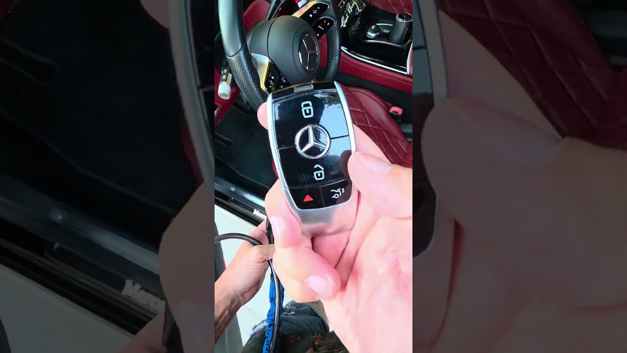 This Guy + Mercedes = Pure Chaos 😂🚗💀 Wait for the ending! 👀 #Mercedes #FunnyCars #CarHumor #Viral