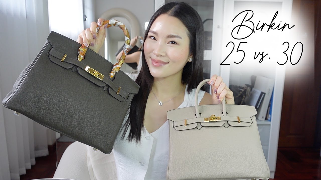 СРАВНИТЕЛЬНЫЙ ОБЗОР HERMES BIRKIN 25 И 30