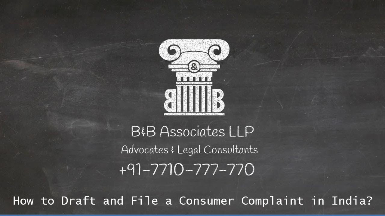 How to Draft and File a Consumer Complaint in India?