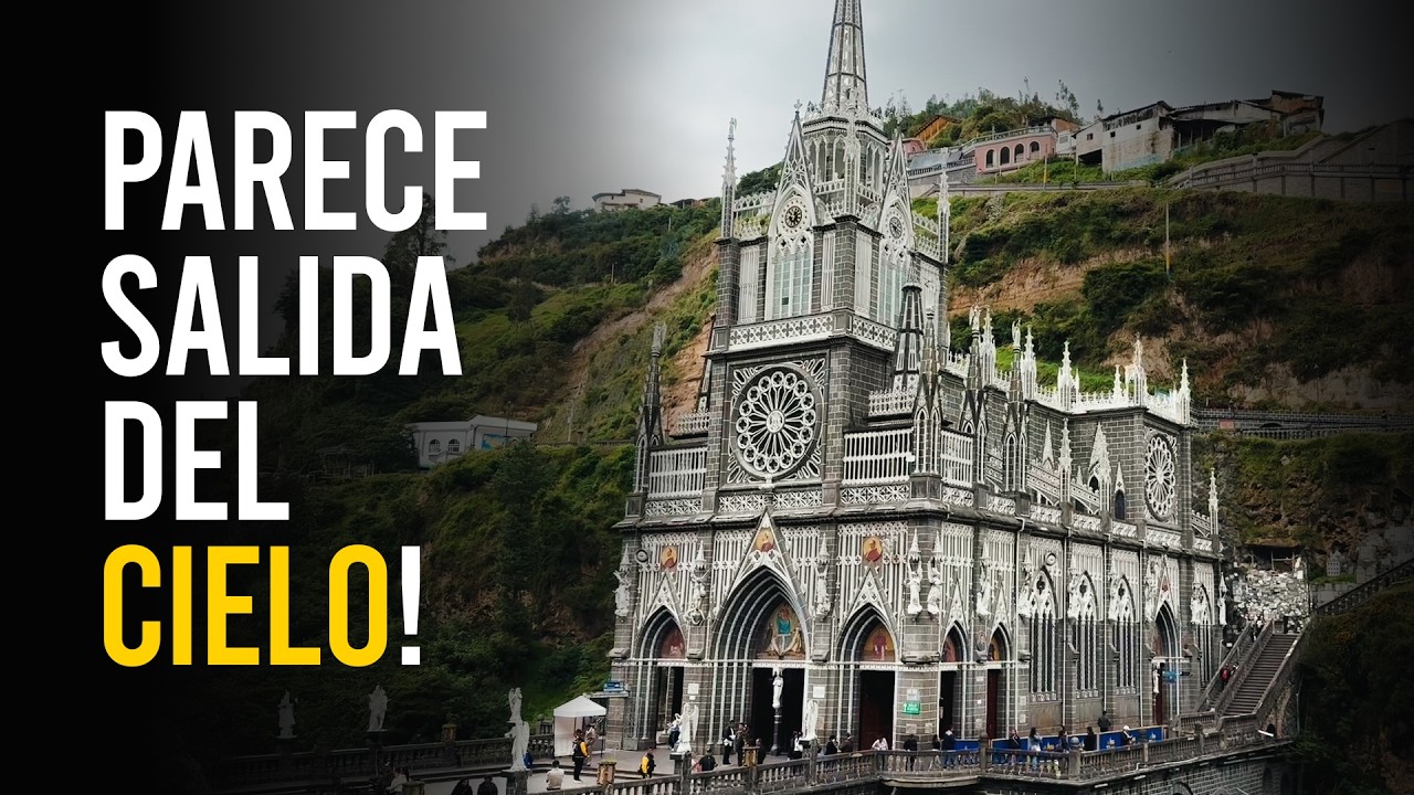 El SANTUARIO más INCREÍBLE de Colombia  [Las Lajas]