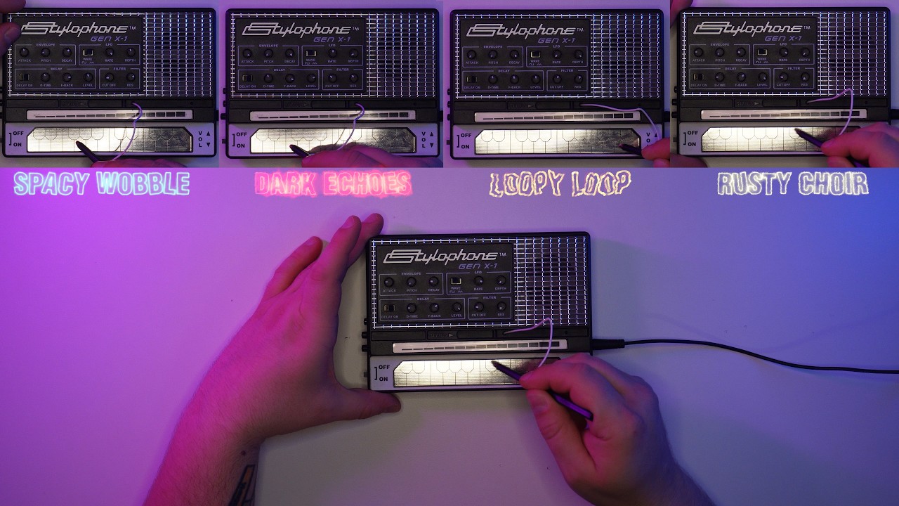 All The Sounds The Stylophone Gen-X1 Can Make