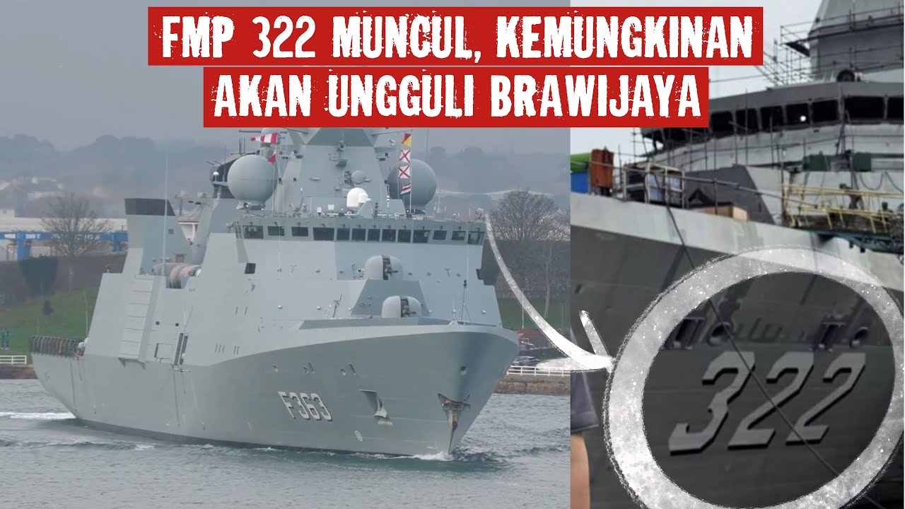 Nomor Lambung FMP Sudah Terpasang! - Sejajar Dengan KRI Brawijaya dan KRI Prabu Siliwangi