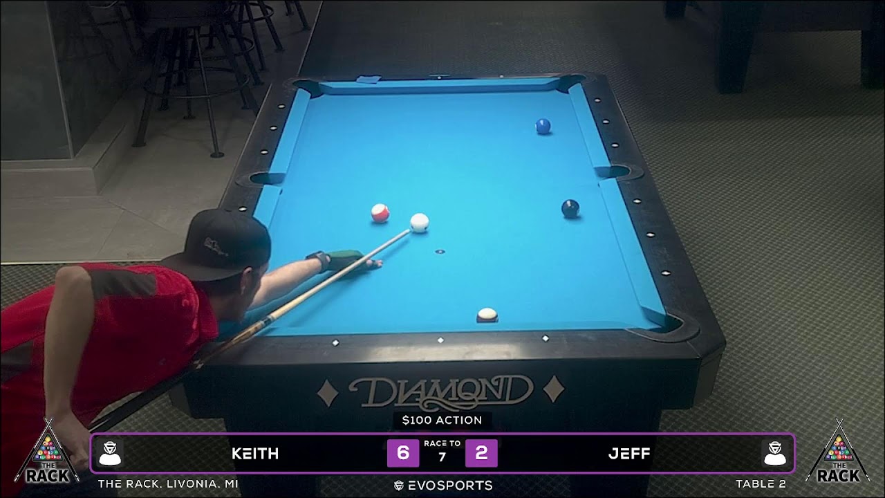 KEITH vs JEFF - THE RACK - TABLE 2 | EvoSports