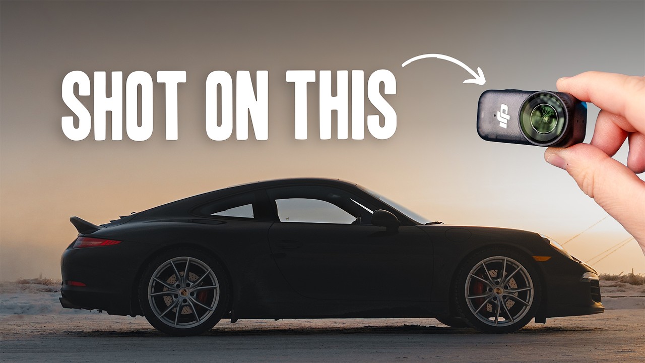 Я установил DJI Osmo Nano на свой Porsche 911… Вот что произошло!