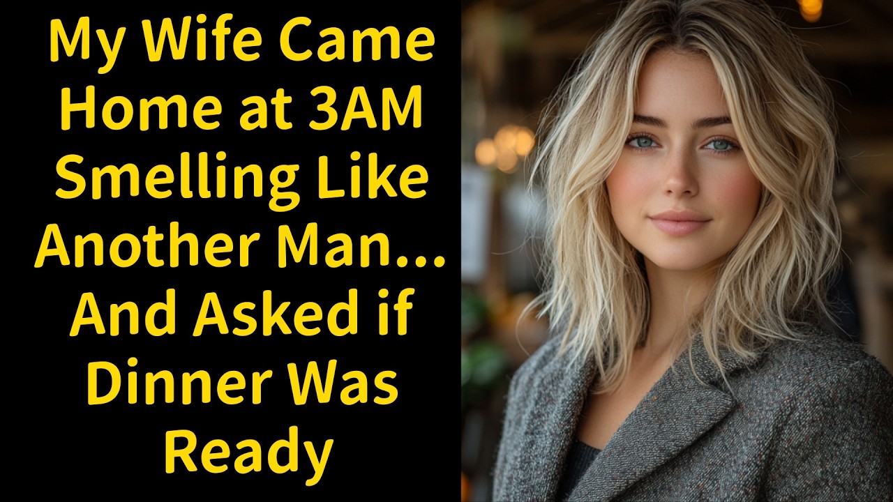 My Wife Came Home at 3AM Smelling Like Another Man... And Asked if Dinner Was Ready