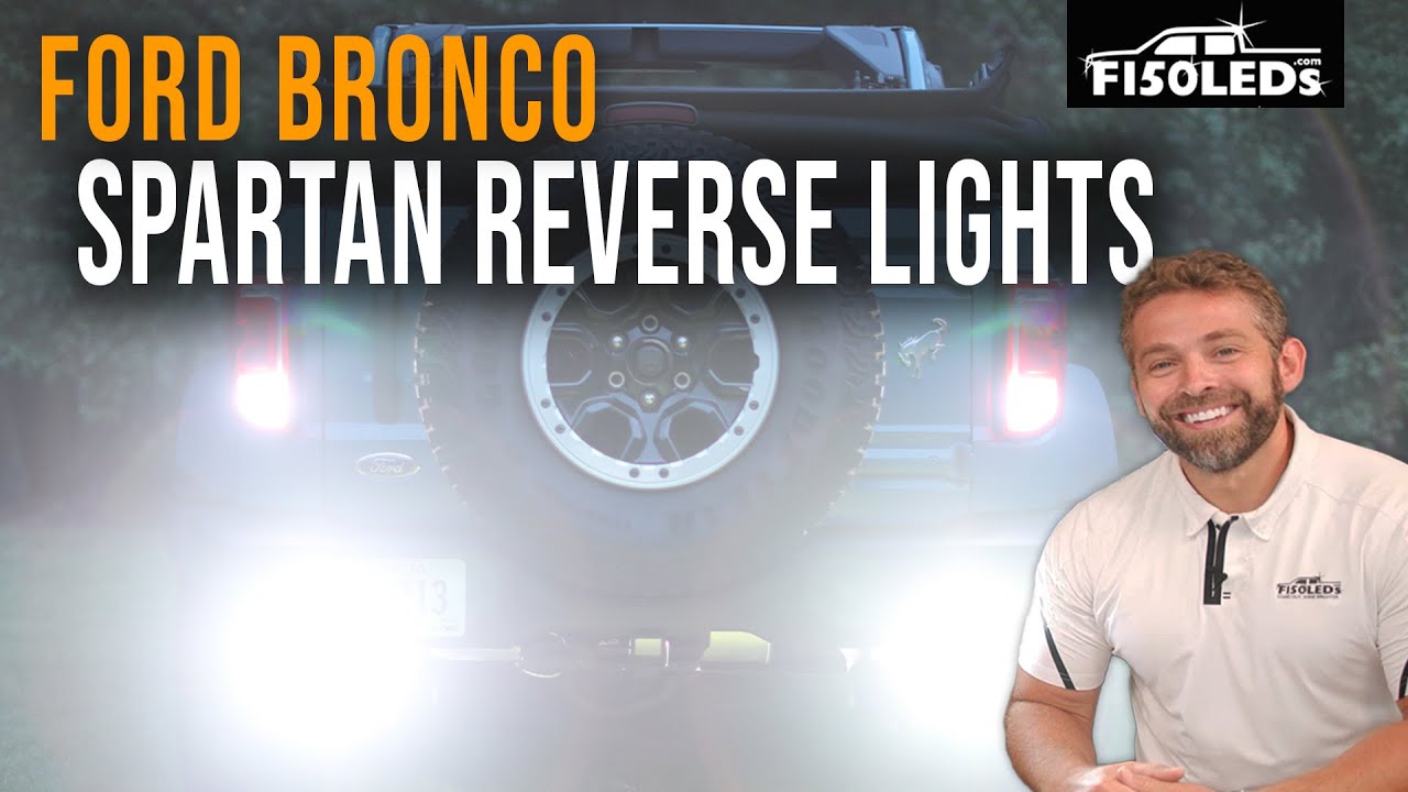 2021 + Bronco LED Reverse Light Bars Installation (From F150LEDs.com)