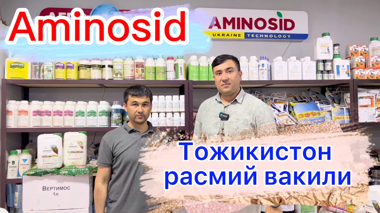 Тожикистон вакилини Aminosid хакида