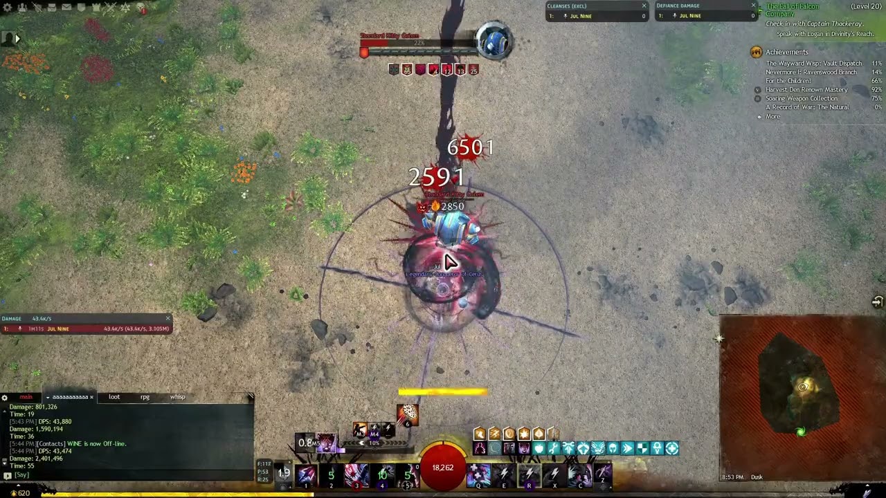 Spear Mace Axe Condi Ren Solo 44536 (Updated Rotation with F3) 2025/10/8