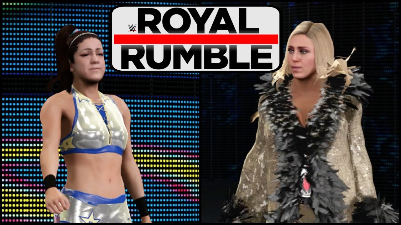 WWE 2K17 (PS4) Royal Rumble Sim - Bayley vs Charlotte (RAW Women's Title)
