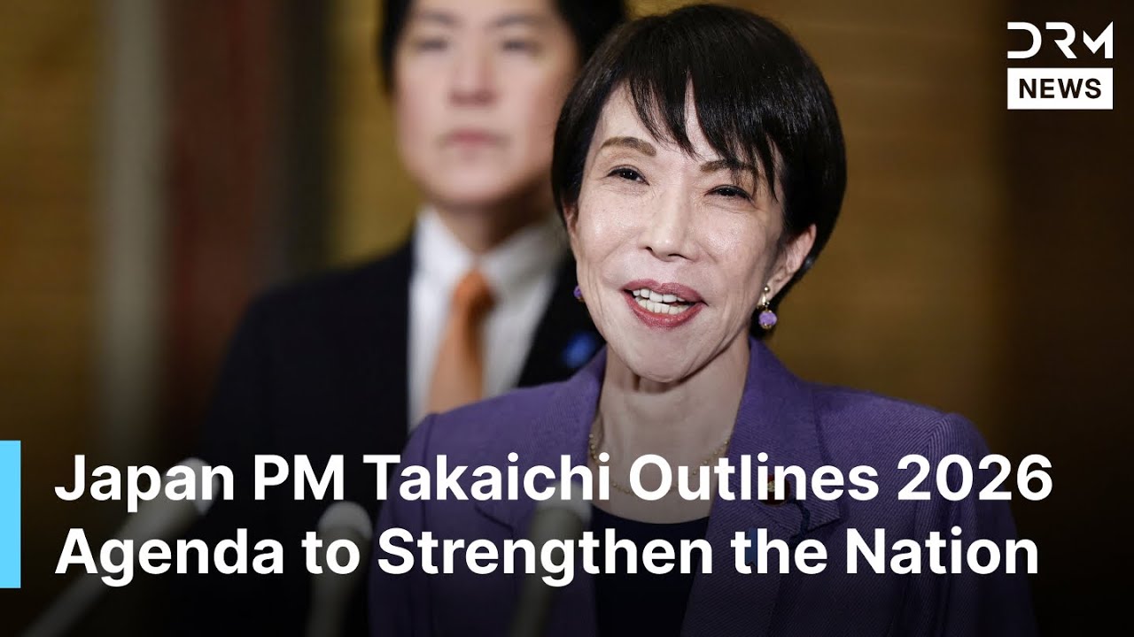 FULL PRESSER: Japan PM Takaichi Holds 2026 News Conference Addressing Economy & Policy Plans | AC1B