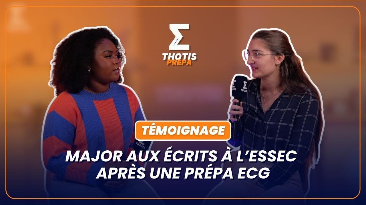 Majore aux écrits de l’ESSEC après une prépa ECG : témoignage de la première admissible