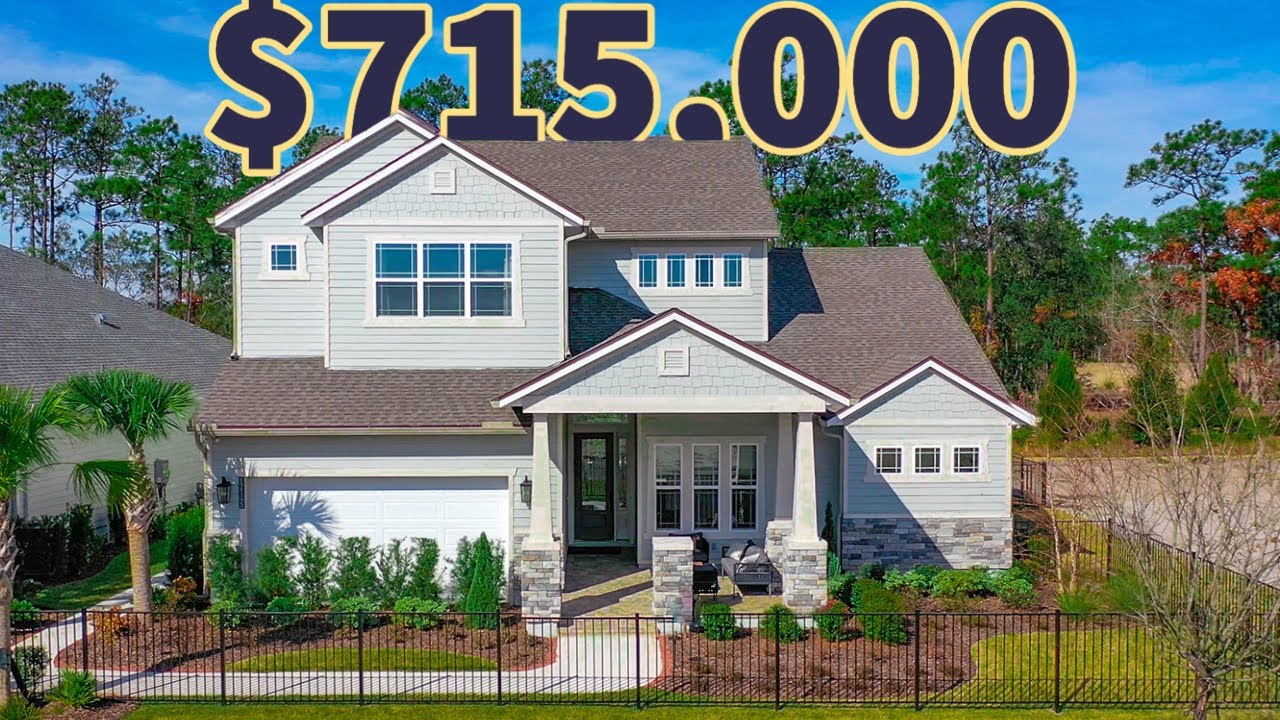 Tour This STUNNING $715,000 Newly Constructed Home In Jacksonville's Seven Pines Community