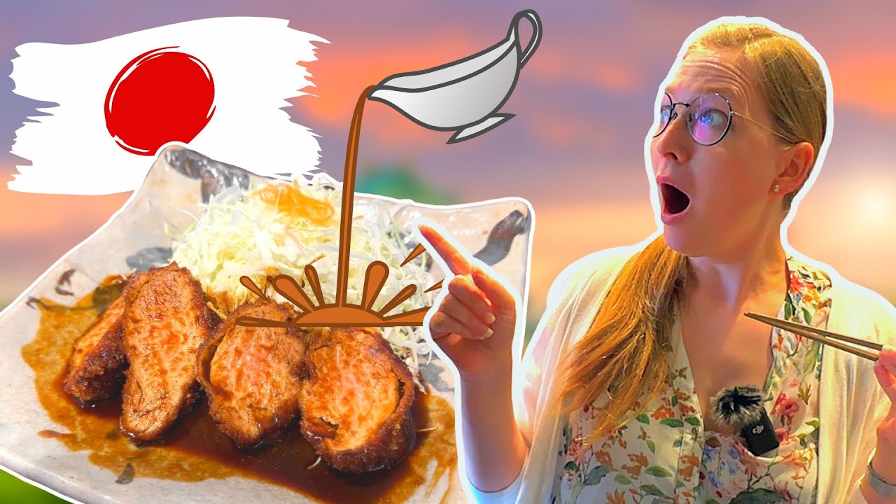 Japanisches Schnitzel in Nagoya ist komisch...