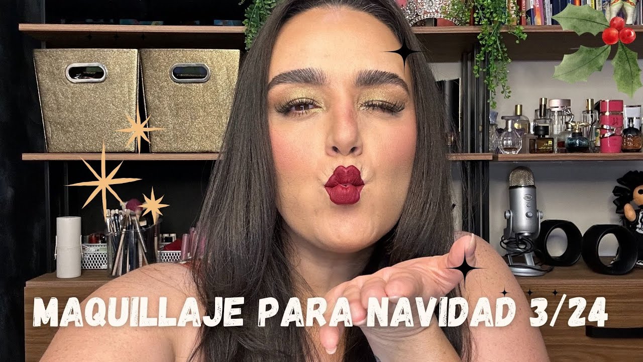 Tutorial de Maquillaje para Navidad 3 de 24 🎄 | Monica Makaco
