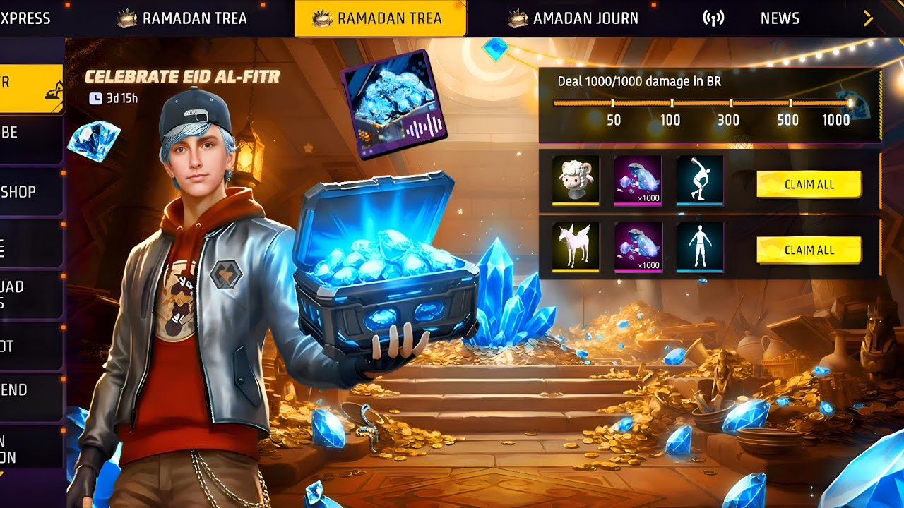 FREE DIAMONDS 💎 NEW EVENT FF 🤑 FREE EMOTE + BUNDLE 😱 UPCOMING EVENT IN FREE FIRE 🔥🔥