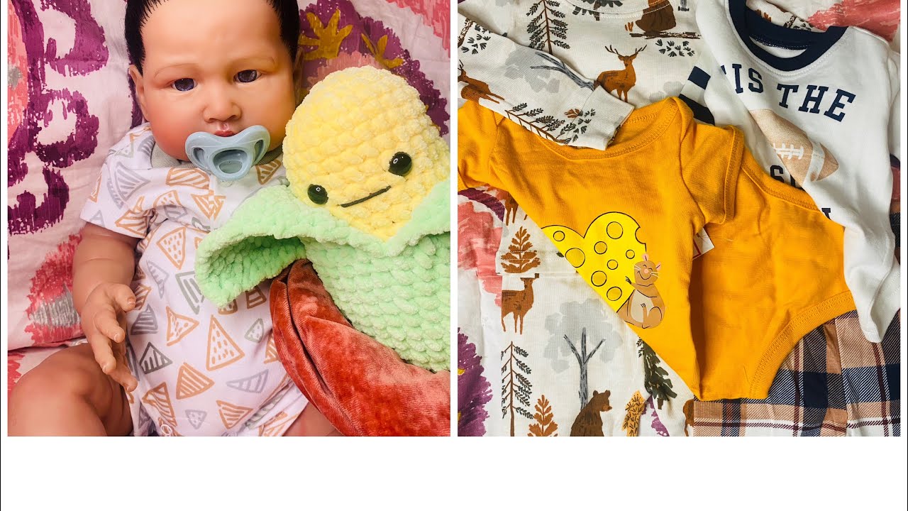 Aliexpress reborn doll box opening ! Realistic doll 🧸🌻. Clothing haul