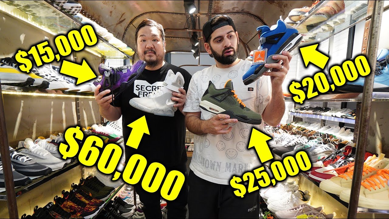 BIGBOYCHENG SHOWS HIS CRAZY EXPENSIVE SNEAKER COLLECTION!! *MUST SEE*