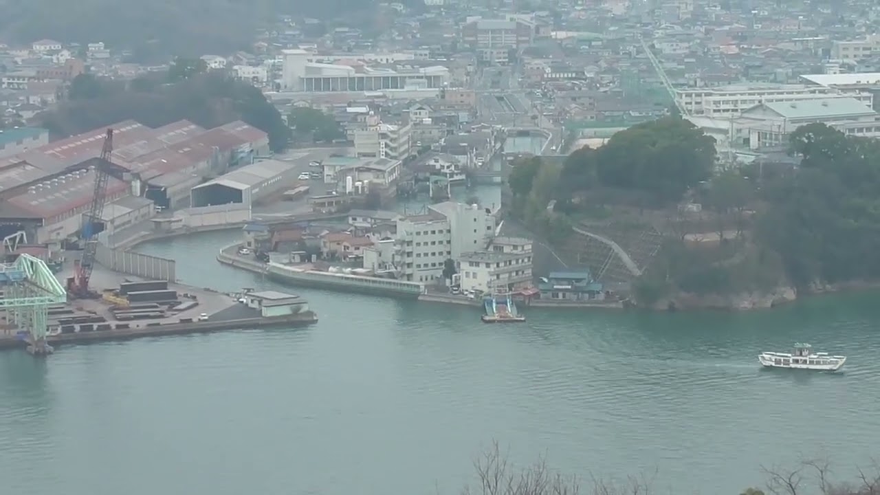 尾道水道の光景