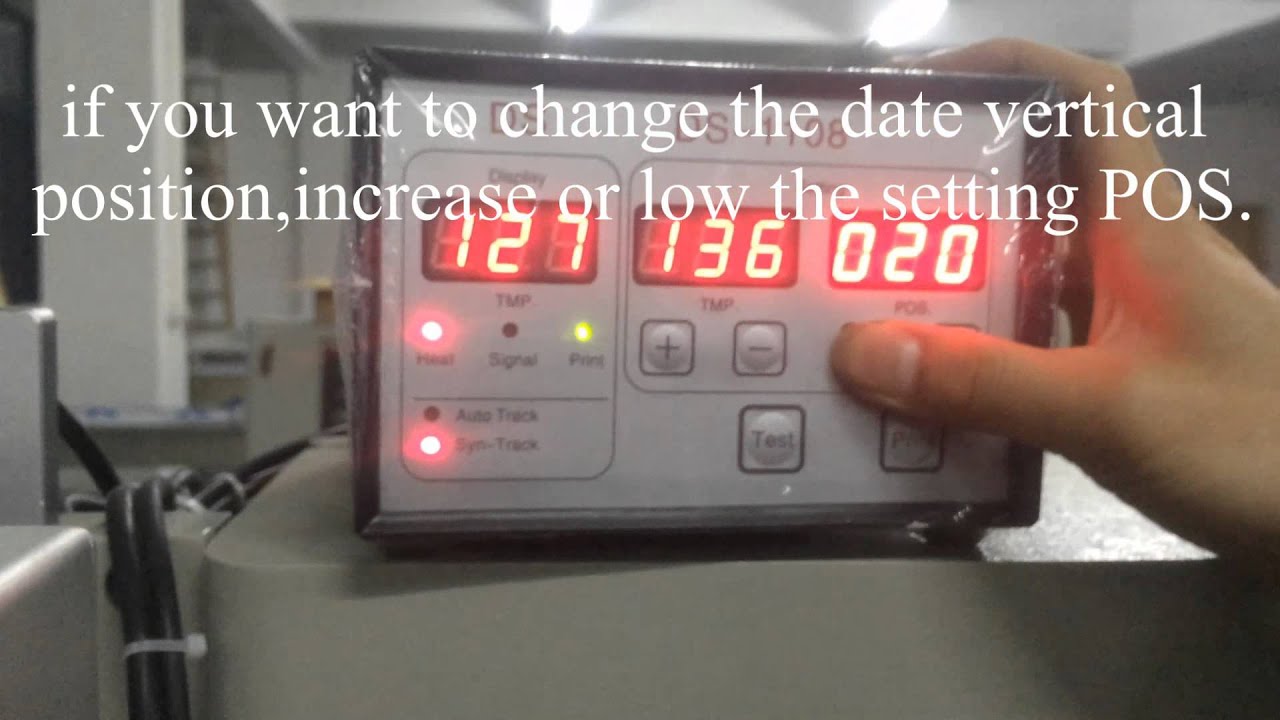 How to Installing And Using the Date Printer